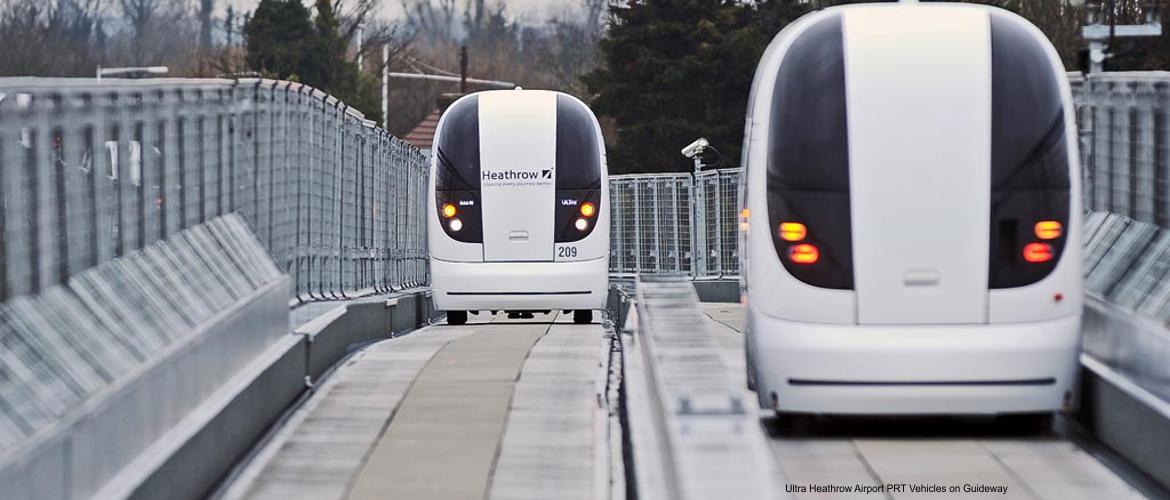Personal Rapid Transit Control Room in Heathrow