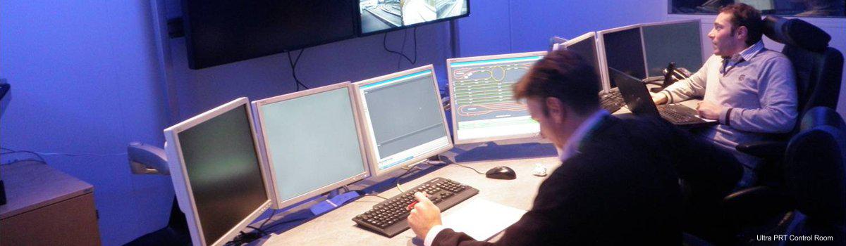 Personal Rapid Transit Control Room in Heathrow