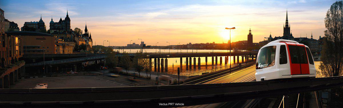 Vectus Personal Rapid Transit in Stockholm