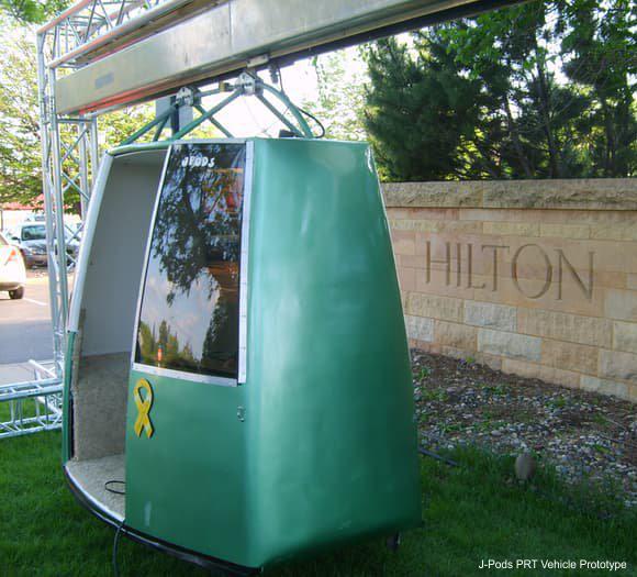 Merging Personal Rapid Transit Layout