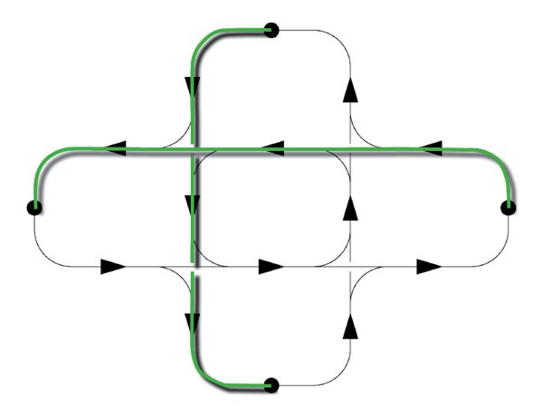 Merging Personal Rapid Transit Layout