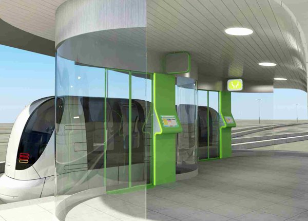 BAA Personal Rapid Transit Rendering