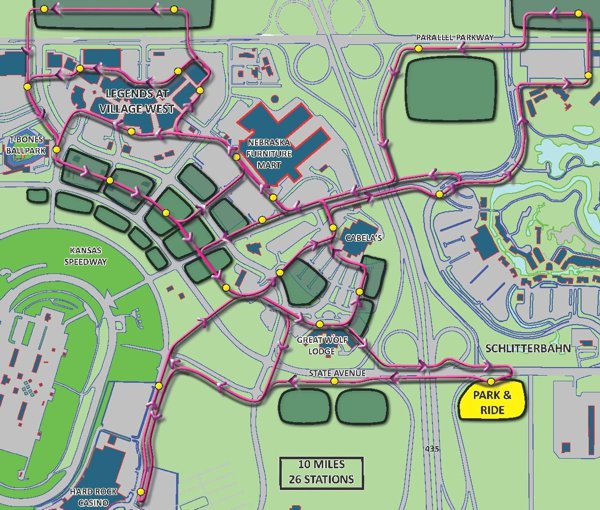 Personal Rapid Transit Planned Layout