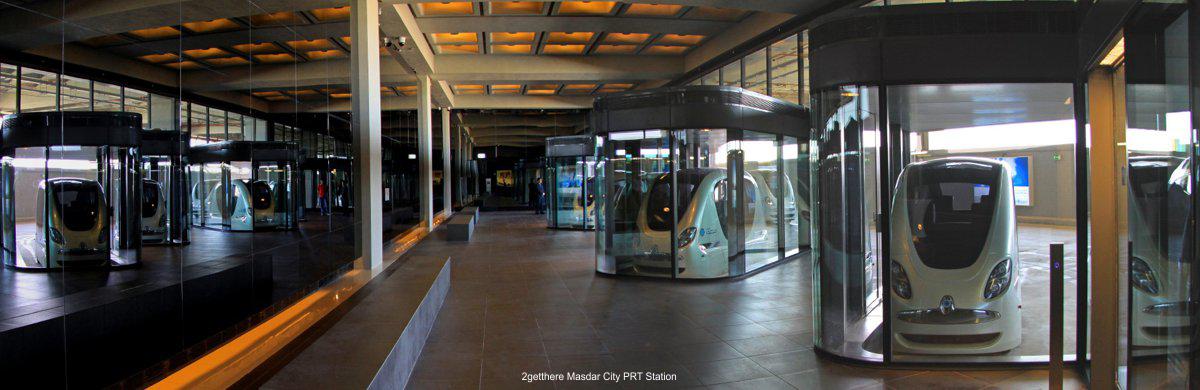 2getthere Personal Rapid Transit in Masdar